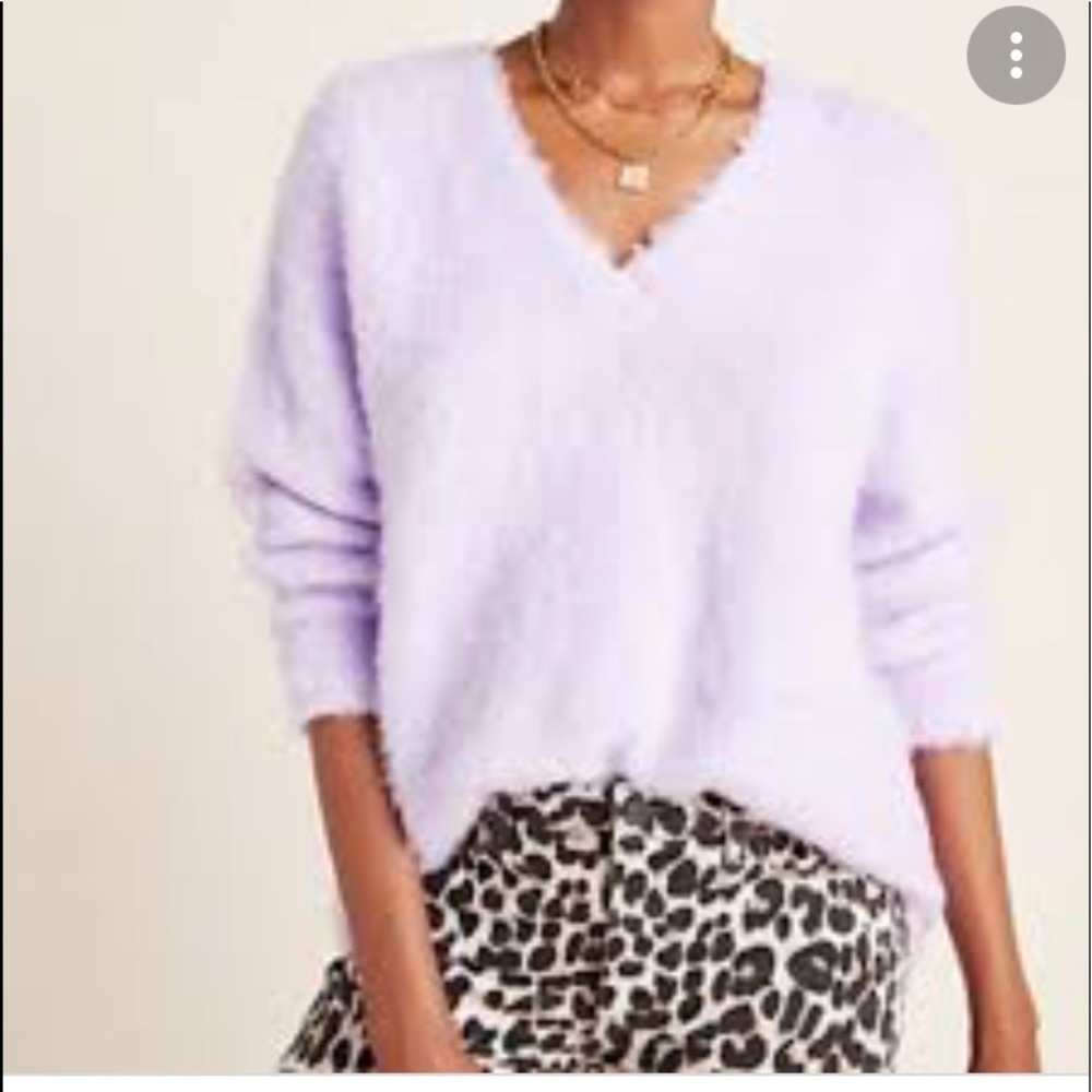Anthropology v neck sweater size medium